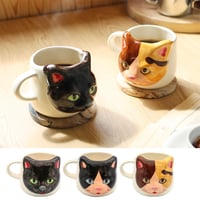 3D猫マグカップ