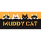 ステッカー Muddy Catイラスト4匹小