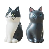 フラワーベース＆ペンスタンド 仔猫