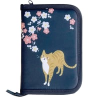 おくすり手帳ケース 梅猫