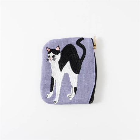 ouaf ouaf & miaou marche ミニポーチ