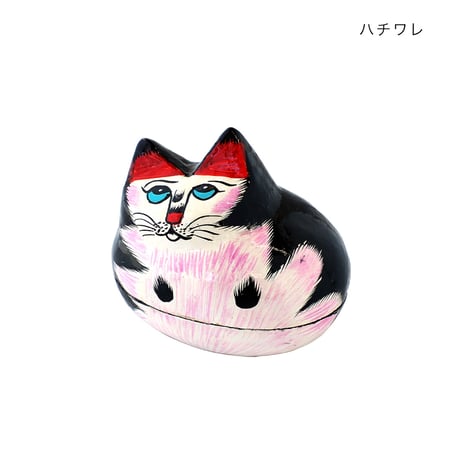 ペーパーマッシュお座りネコ