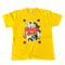 Rockin\'Jelly Bean × Muddy Cat イラストTシャツ カナリアイエロー