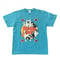 Rockin\'Jelly Bean × Muddy Cat イラストTシャツ ヘイジーグリーン