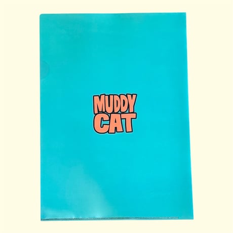 Muddy Cat クリアファイル