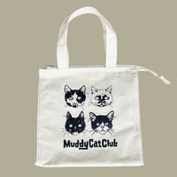 Muddy Cat Club キャンバススクエア保冷トート