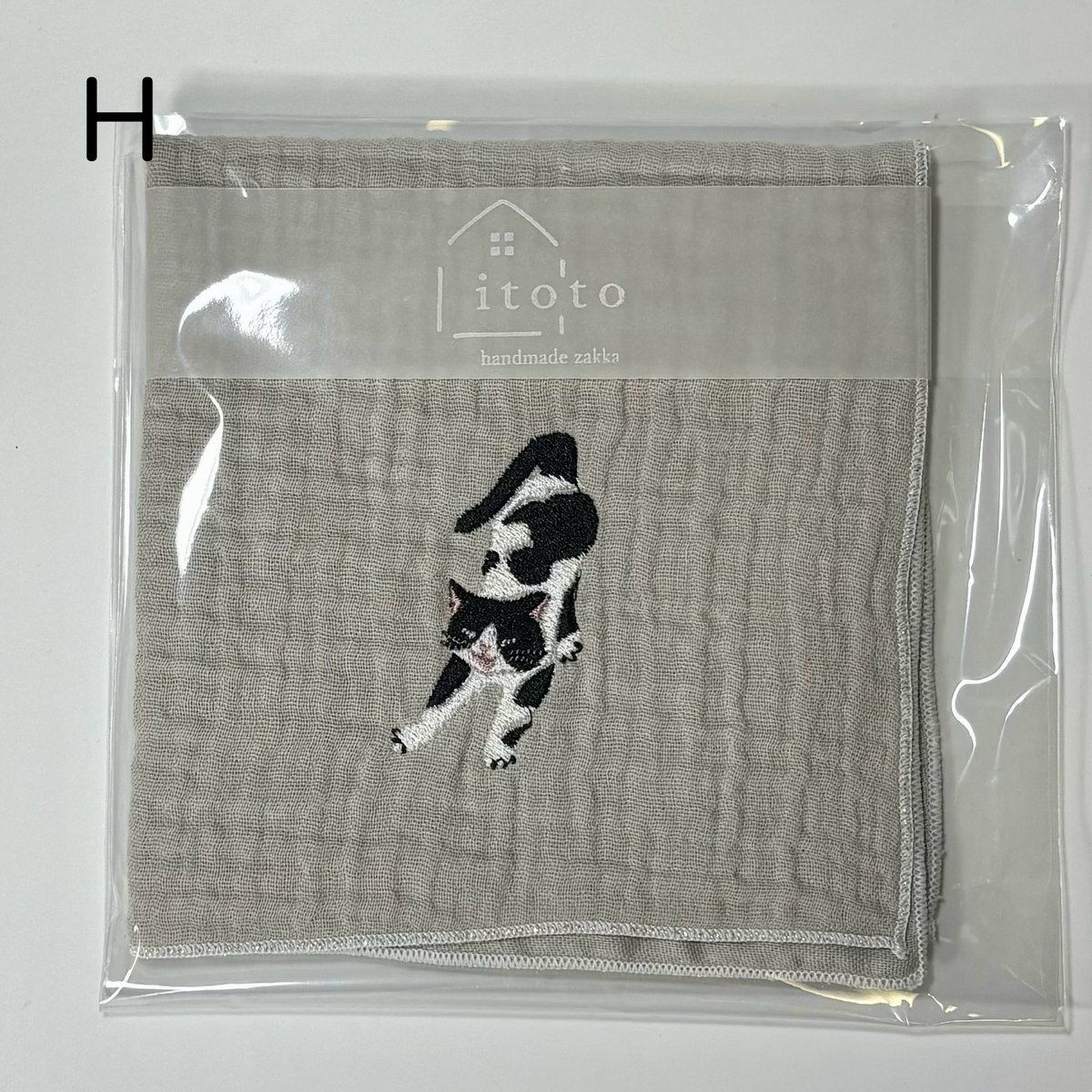 【オーダー品】　ガーゼハンカチ　トートバッグ 母の日 トートバッグ ミニサイズ ミニトート タオルハンカチ