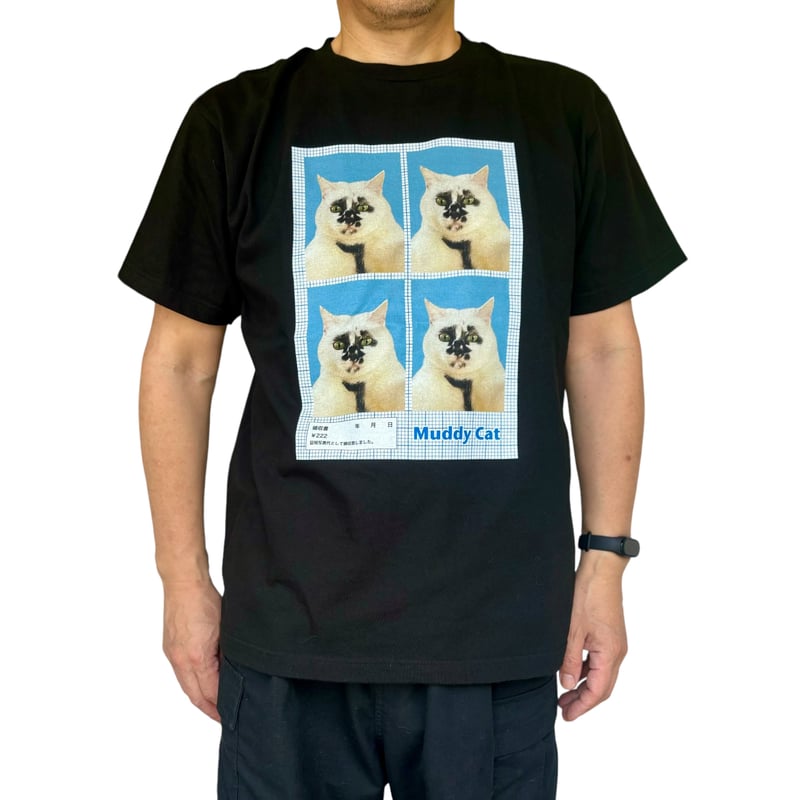 ミチル証明写真Tシャツ | 泥猫倶楽部