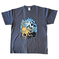 喫茶こぐまや×Muddy Cat Tシャツ