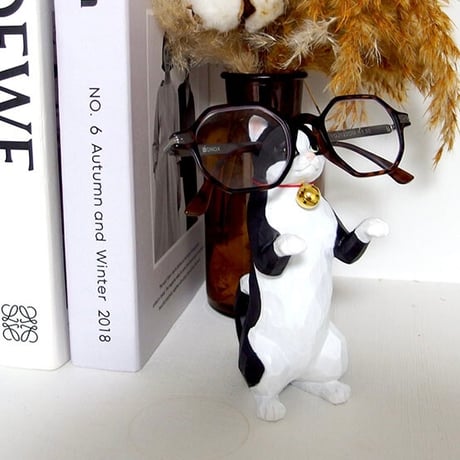 立ち猫メガネ＆ペンスタンド