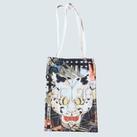 カヤ 浮世絵トートバッグ BAKENEKO