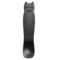 アルミアイスクリームスプーン 黒猫