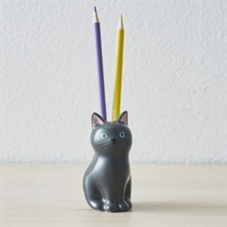 フラワーベース＆ペンスタンド 仔猫