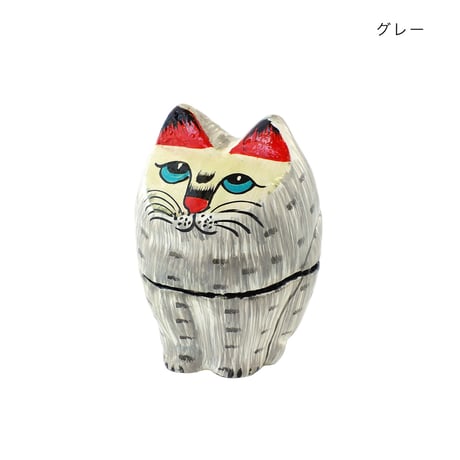 ペーパーマッシュ　立ち猫