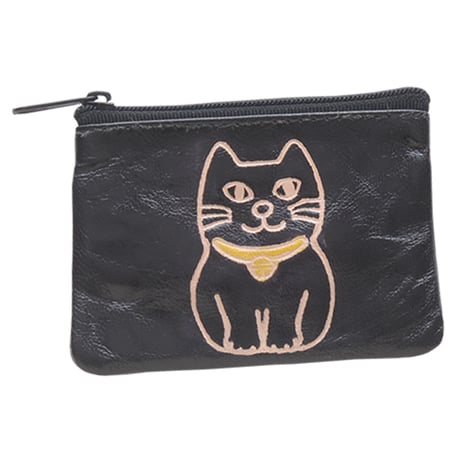 ANDPACKABLE コイン財布 黒猫