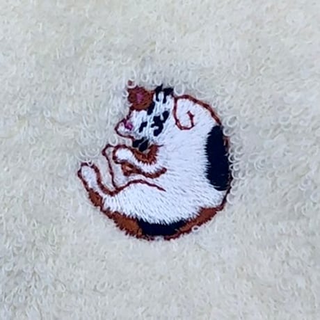 くるみん 刺繍タオルハンカチ