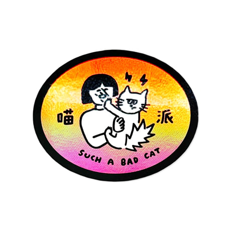 CREATORS CIRCUS ステッカー Cat person