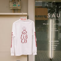 SAU. longsleeve T-shirt / WHITE