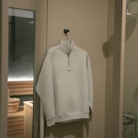 SAU. halfzip SWEAT / GRAY