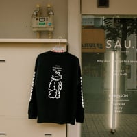 SAU. longsleeve T-shirt / BLACK