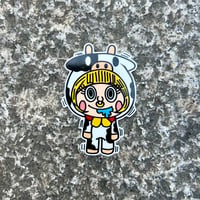 "牛のモモコ" sticker/size:small