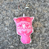 "ラブリーおじさん" cushion keychain