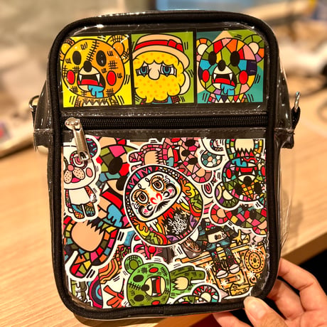 "sticker bag" shoulder bag/size:big