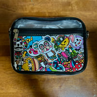 "sticker bag"shoulder bag/size:small