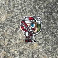 "怪我人"　sticker/size:small