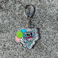 "くま(pastel)"/keychain/size:small