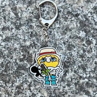 "中指おじさんと…？"  keychain/size:small