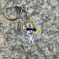 "天使と知る人ぞ知る"keychain/size:small
