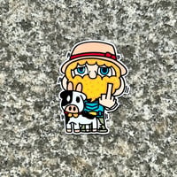 "中指おじさん" sticker/size:small