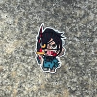 "侍"　sticker/size:small