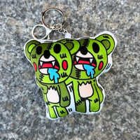 "仲良しなツギヲくん"cushion keychain
