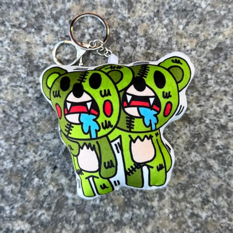 "仲良しなツギヲくん"cushion keychain