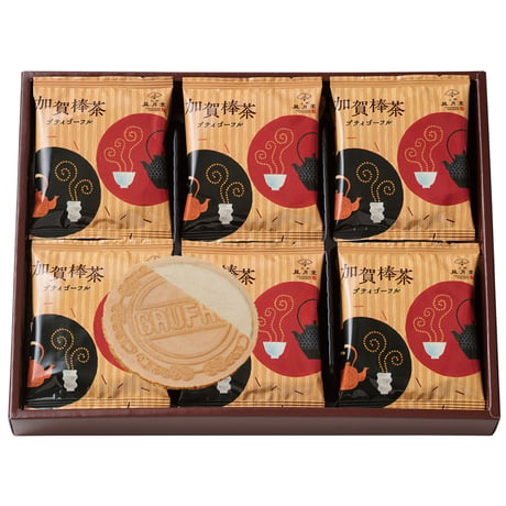 プティゴーフル 加賀棒茶（２４枚入）