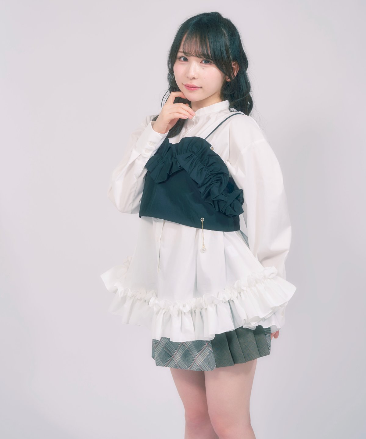 フリルキャミソールTOPS / LL25FC01 | lattelatte