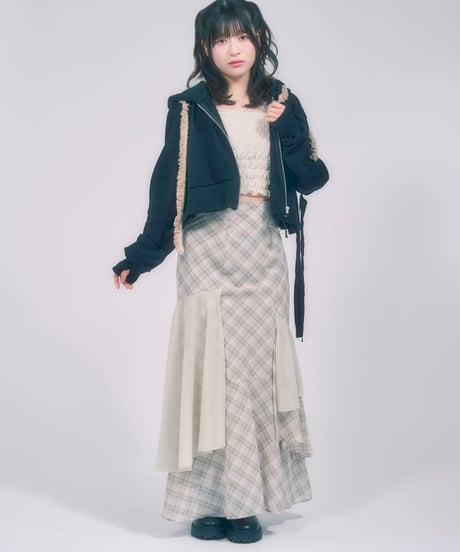 ベロアチューブトップ set up / LL25CT01