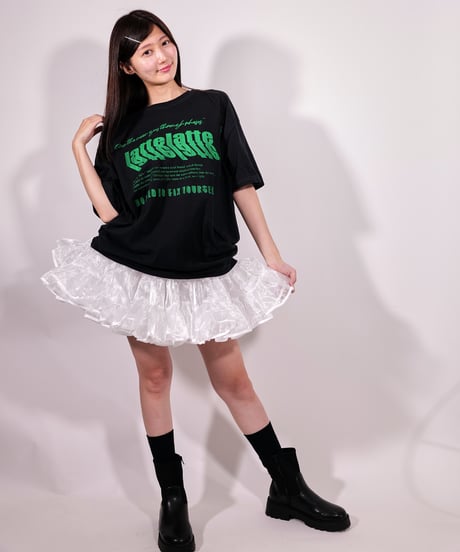 latteto ピグメントダイ グラフィックT-sh / lattelatte garment dye print t-sh / LT25PDTSH01