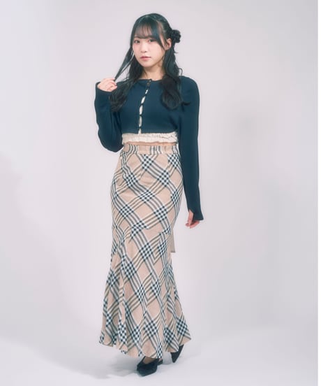 ベロアチューブトップ set up / LL25CT01