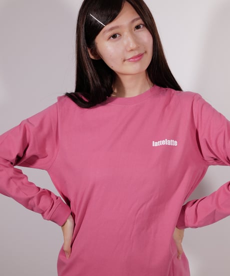 latteto 胸ロゴ ロングスリーブT-sh / LT25LSTSH01