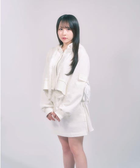 フリルスウェットスカート / LL25MSK02 WHITE
