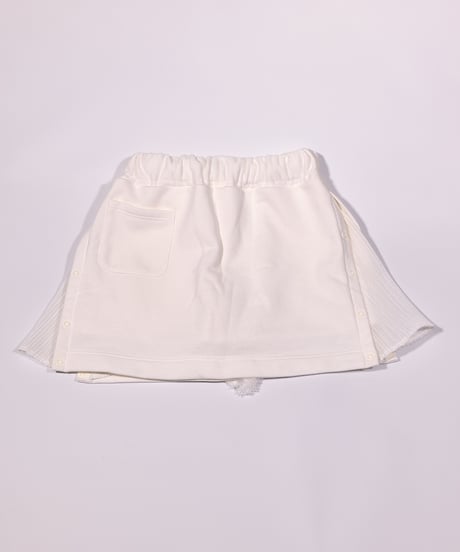 フリルスウェットスカート / LL25MSK02 WHITE
