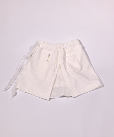 フリルスウェットスカート / LL25MSK02 WHITE