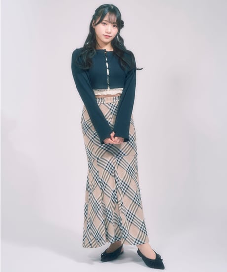 ベロアチューブトップ set up / LL25CT01