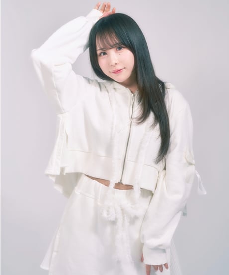 フリルスウェットスカート / LL25MSK02 WHITE