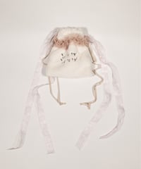 チュール巾着 Medium  / LL25PUBAG02