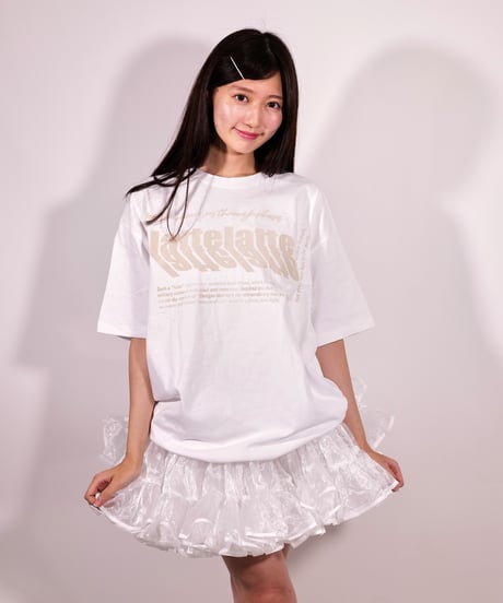 latteto ピグメントダイ グラフィックT-sh / lattelatte garment dye print t-sh / LT25PDTSH01