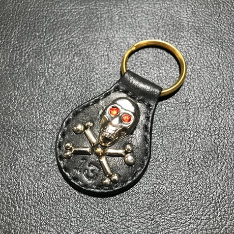 KEY RING / UK SKULL&CROSSBONE ⑤